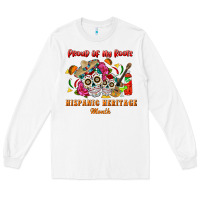 White proud of my roots Long Sleeve Tee - BundleAndBundleShop