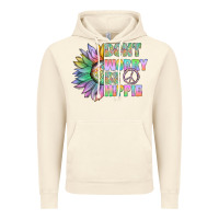 Vintage Artic Don't Worry Be Hippie Vintage Hoodie - CowhideDigitalArt
