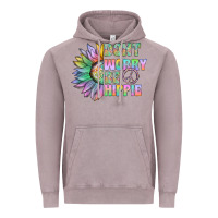 Vintage Zinc Don't Worry Be Hippie Vintage Hoodie - CowhideDigitalArt