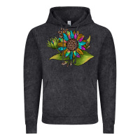 Vintage Black western sunflower Vintage Hoodie - JahusDesignShop