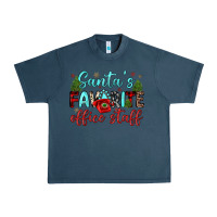 Midnight Navy santa s favorite office staff Urban Heavy Tee - JahusDesignShop