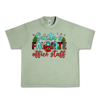 Oil Green santa s favorite office staff Urban Heavy Tee - JahusDesignShop