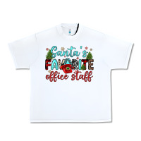 White santa s favorite office staff Urban Heavy Tee - JahusDesignShop