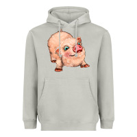 Moon Dust pig Heavyweight Hoodie - MaliasSmallBusiness