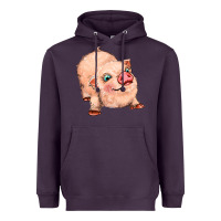 Plum pig Heavyweight Hoodie - MaliasSmallBusiness