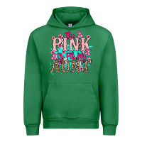 Emerald The pink is for my Aunt Cancer Awareness Urban Hoodie - HowdyJamesFarm