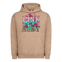 Pigment Burro The pink is for my Aunt Cancer Awareness Urban Hoodie - HowdyJamesFarm