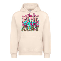 Sandshell The pink is for my Aunt Cancer Awareness Urban Hoodie - HowdyJamesFarm