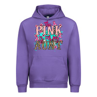 Tulip The pink is for my Aunt Cancer Awareness Urban Hoodie - HowdyJamesFarm