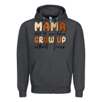 Smoke mama dont let your babies grow up without jesus Zipper Hoodie - MaliasSmallBusiness