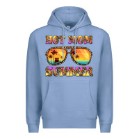 Colony Blue hot mom summer Premium Hoodie - BarkalooDesign