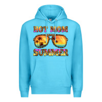 Ocean Blue hot mom summer Premium Hoodie - BarkalooDesign