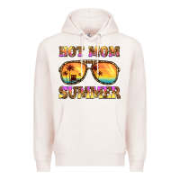 Pale Pink hot mom summer Premium Hoodie - BarkalooDesign