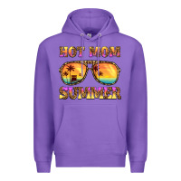 Purple hot mom summer Premium Hoodie - BarkalooDesign