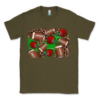 Army Green american football helmet background Classic Tee - JahusDesignShop
