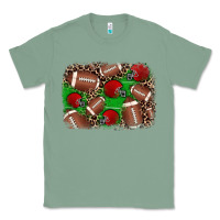 Sage american football helmet background Classic Tee - JahusDesignShop