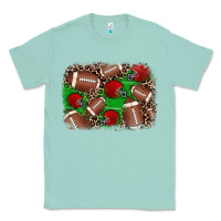 Seafoam american football helmet background Classic Tee - JahusDesignShop