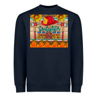 Navy firefighter mom Heavyweight Sweatshirt - HRA Design Shop