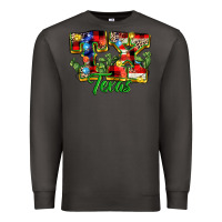 Smoke Christmas Texas Premium Sweatshirt - MaliasSmallBusiness