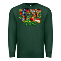 Sports Green Christmas Texas Premium Sweatshirt - MaliasSmallBusiness
