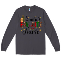 Smoke santa's favorite nurse Long Sleeve Tee - AdoDesignShop