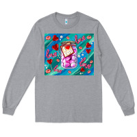 Heather Grey sugar with love Long Sleeve Tee - AdoDesignShop