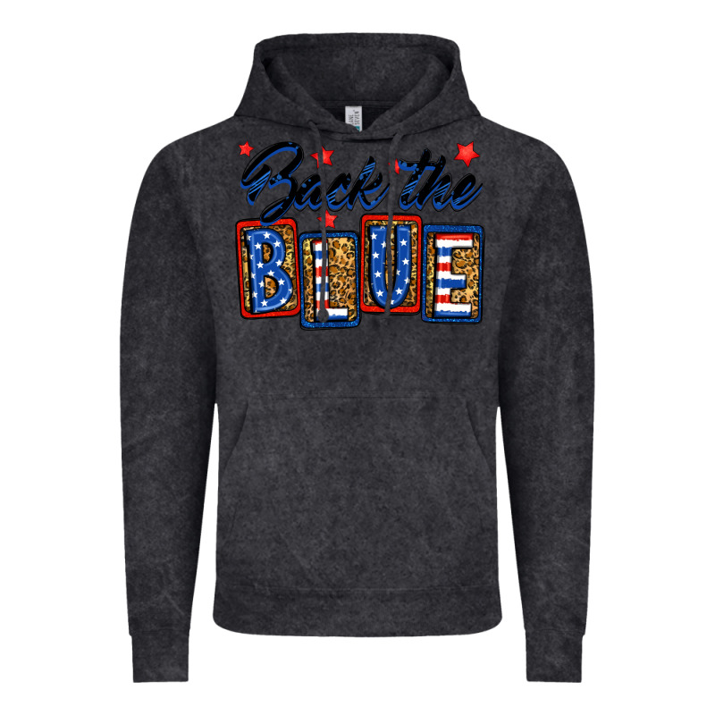 Back The Blue Vintage Hoodie by Neo Western | Teevron