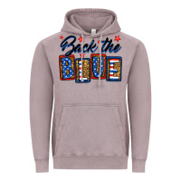 Vintage Zinc Back the blue Vintage Hoodie - Neo Western