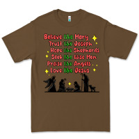 Cacao jesus and family belive like mary Premium Tee - MaliasSmallBusiness
