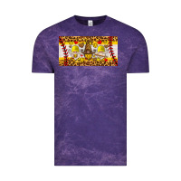 Cloud Purple softball gnome license plate Vintage Tee - HRA Design Shop