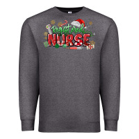 Charcoal Heather Registered Nurse Christmas Premium Sweatshirt - MaliasSmallBusiness