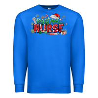 True Royal Registered Nurse Christmas Premium Sweatshirt - MaliasSmallBusiness