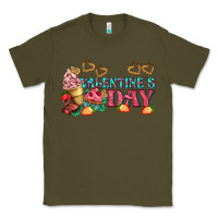 Army Green valentines day sweet Classic Tee - AdoDesignShop