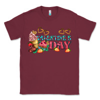 Burgundy valentines day sweet Classic Tee - AdoDesignShop