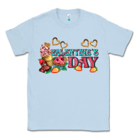 Dusty Blue valentines day sweet Classic Tee - AdoDesignShop