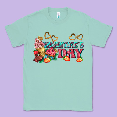 Valentines Day Sweet Classic Tee Designed By Adodesignshop