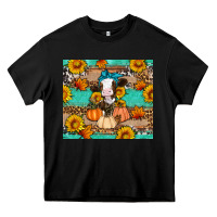 Black Cow fall pumpkin Heavy Core Tee - Artiststas