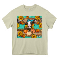 Mossy Cow fall pumpkin Heavy Core Tee - Artiststas