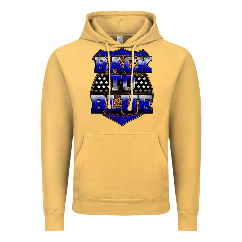 Back The Blue Vintage Hoodie by Neo Western | Teevron