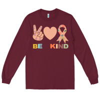Burgundy Be Kind Long Sleeve Tee - Bettercallsaul