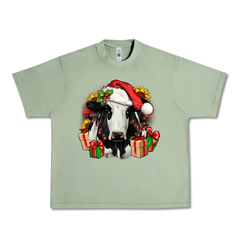 Christmas Holstein Urban Heavy Tee by JahusDesignShop | Teevron