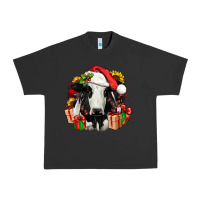 Pigment Black christmas holstein Urban Heavy Tee - JahusDesignShop