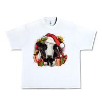 White christmas holstein Urban Heavy Tee - JahusDesignShop