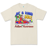 Bone be a kind sole autism awareness Premium Tee - MaliasSmallBusiness