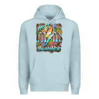 Blue Mist hot mom summer Premium Hoodie - BarkalooDesign