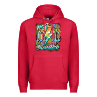 Cardinal hot mom summer Premium Hoodie - BarkalooDesign