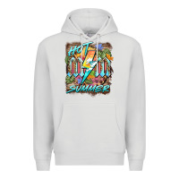 Dove Grey hot mom summer Premium Hoodie - BarkalooDesign