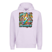 Lilac hot mom summer Premium Hoodie - BarkalooDesign