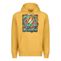 Mustard hot mom summer Premium Hoodie - BarkalooDesign