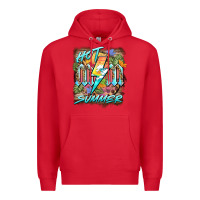 Red hot mom summer Premium Hoodie - BarkalooDesign